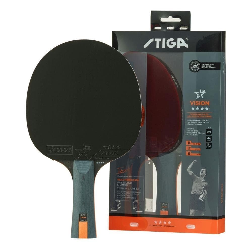 Stiga 4 stars Racket — view 3