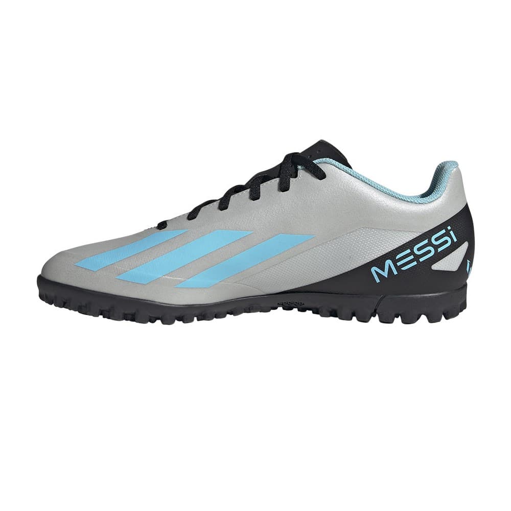 Adidas M IE4069 X Crazy Fast Messi 4TF GRAY.BLUE . | 40 — view 3