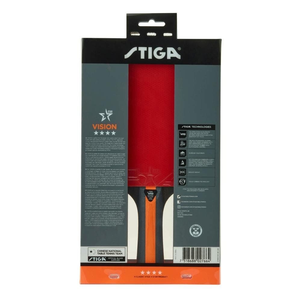 Stiga 4 stars Racket — view 4